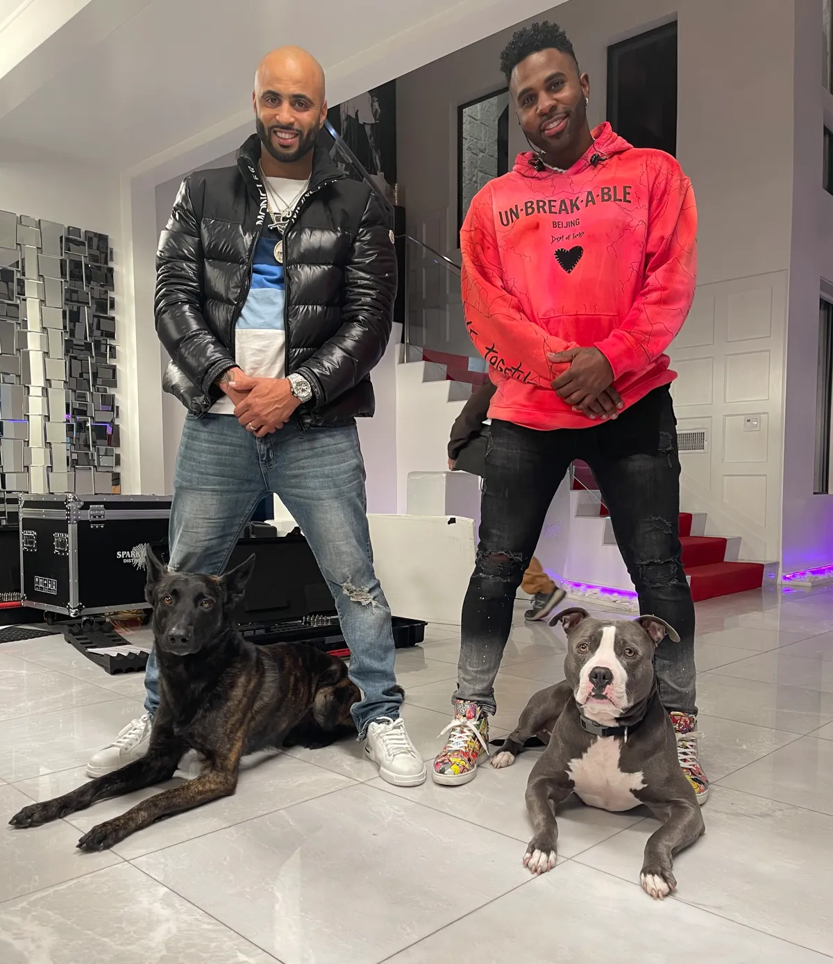 Jason Derulo with Jas Leverette